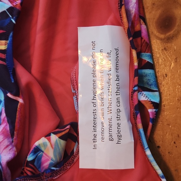 NWT Elomi Paradise Palm Swim Brief Bottoms, size 22 plus - Picture 7 of 7